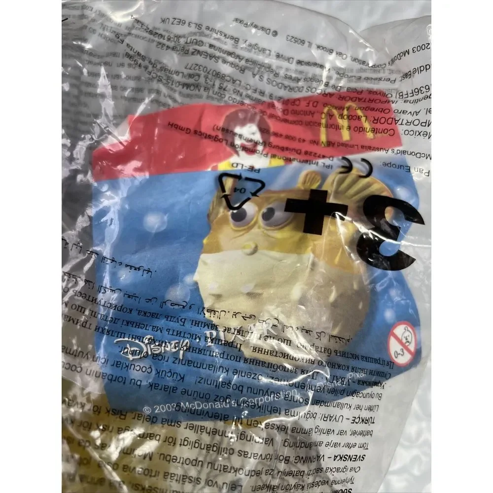 Disney‎ Pixar Finding Nemo Puffer Fish Action Figure McDonald's Toy Vintage 2003